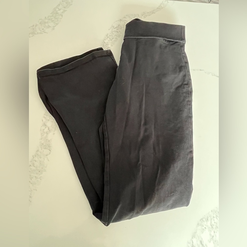 Childrens place black pants with fold over waist.  Girls Size 12.